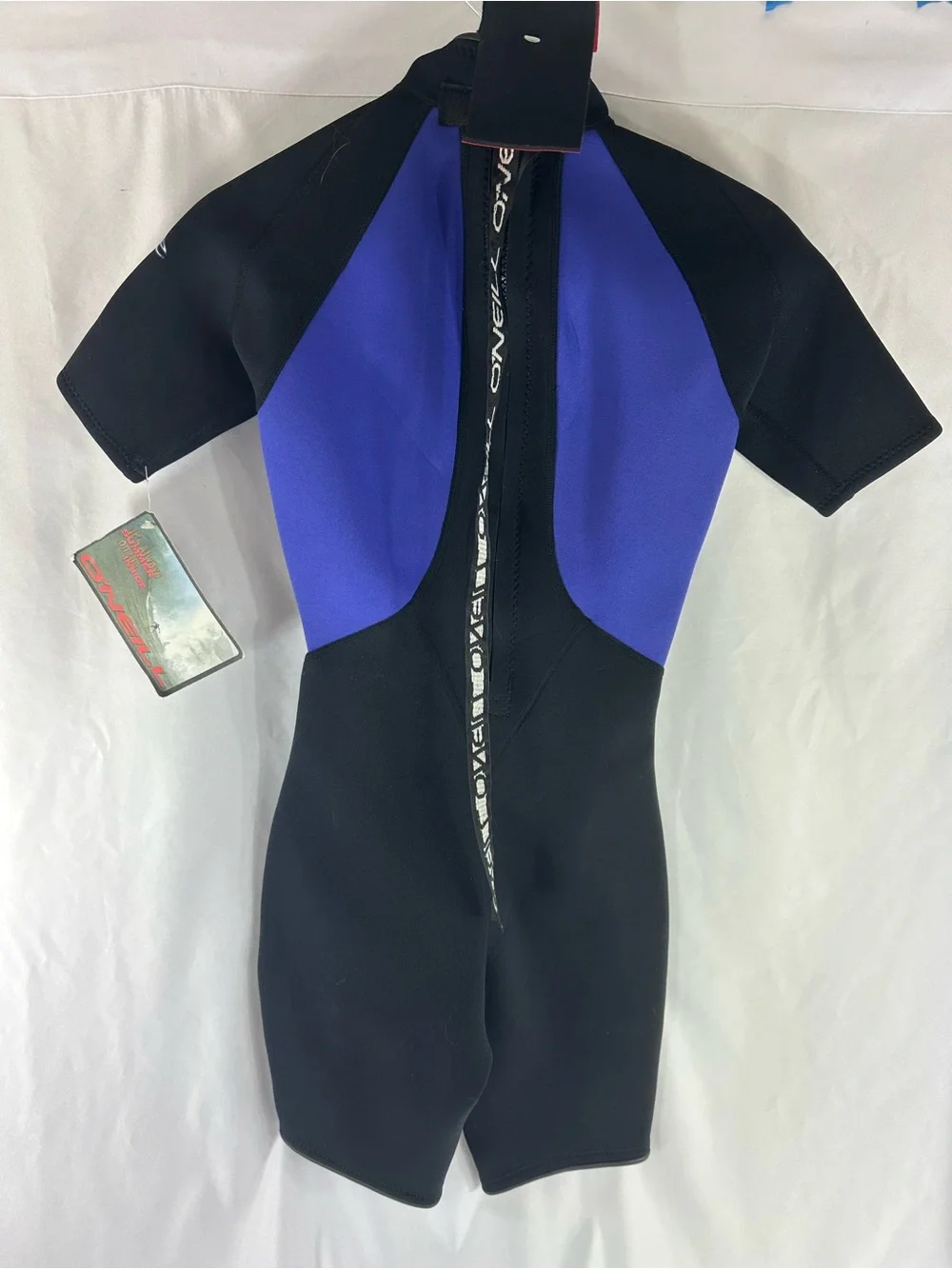 O’Neill Short Sleeve Full Length Wetsuit Purple/Black - Excellent Condition